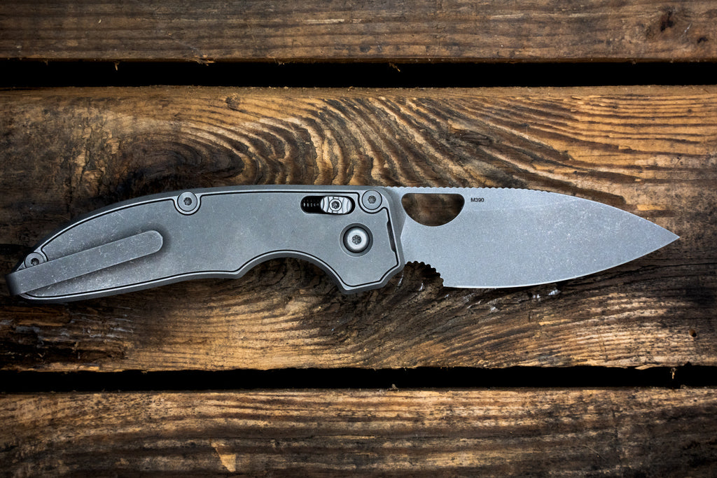 (SOLD OUT) Alter Folding Knife - Smooth Titanium