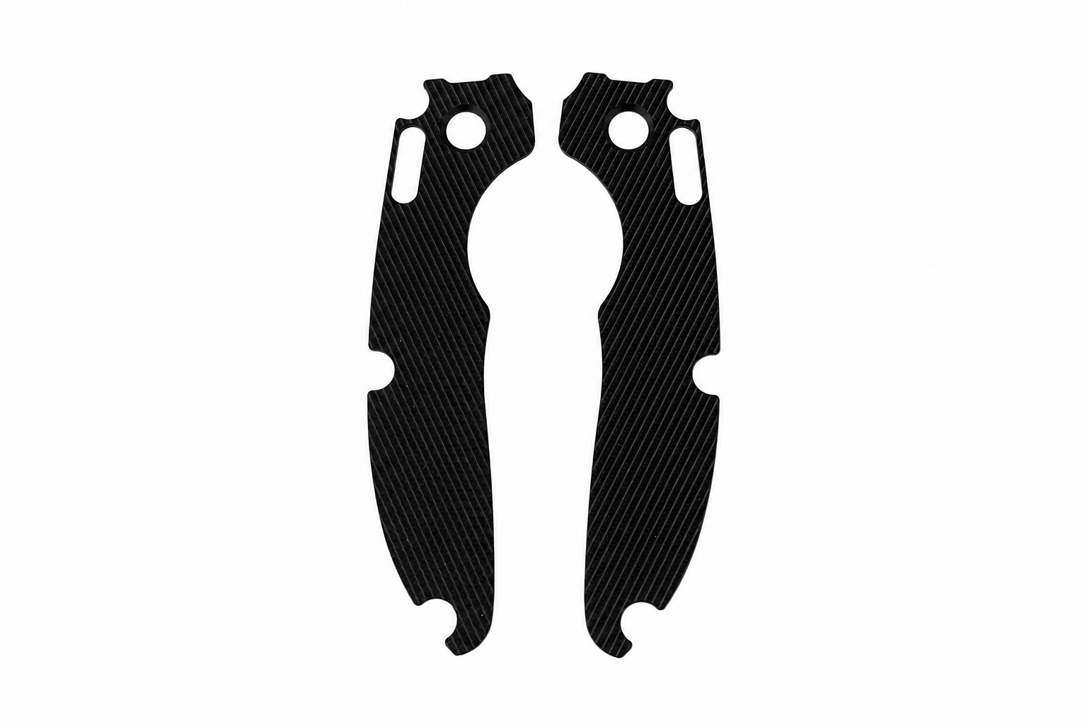 Textured Black G10 Inlay Set