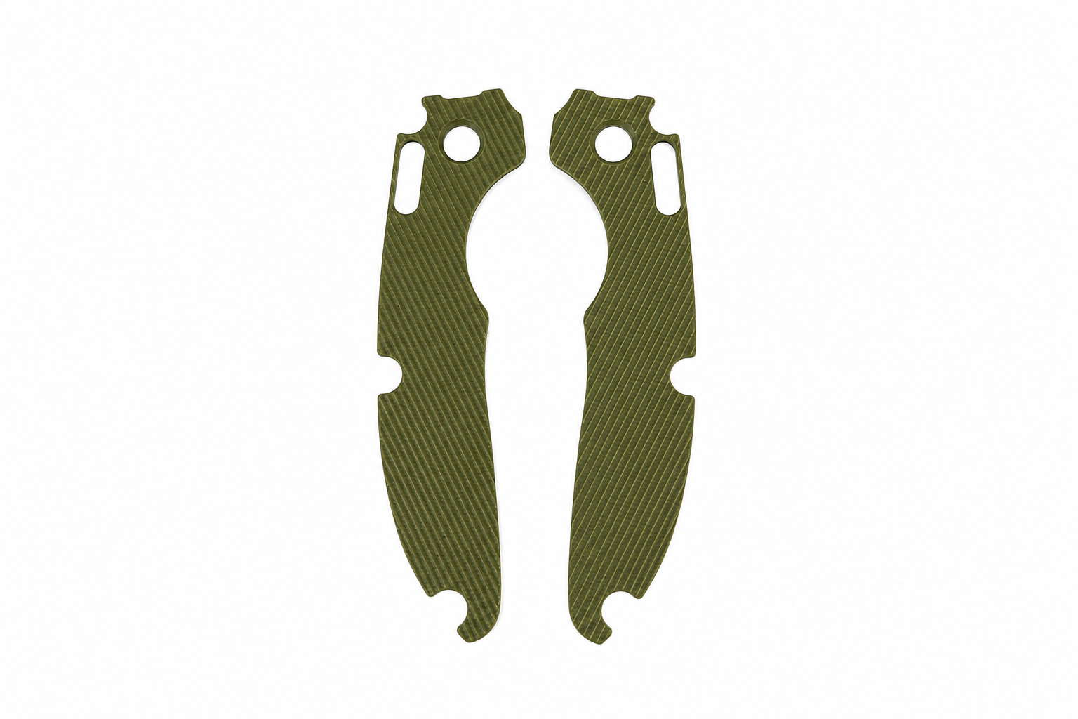 Textured OD Green G10 Inlay Set