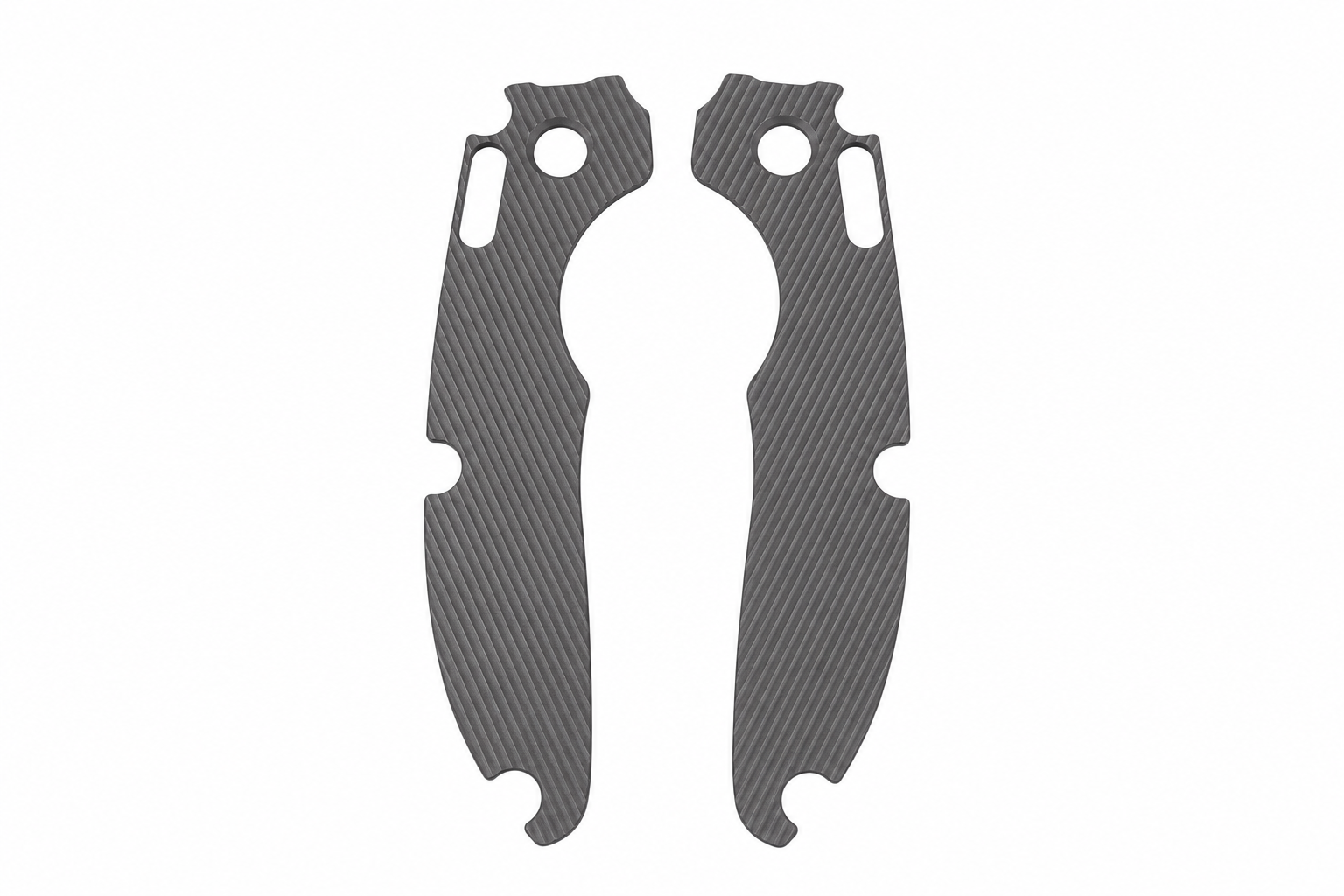 Textured Titanium (Stonewashed) Inlay Set